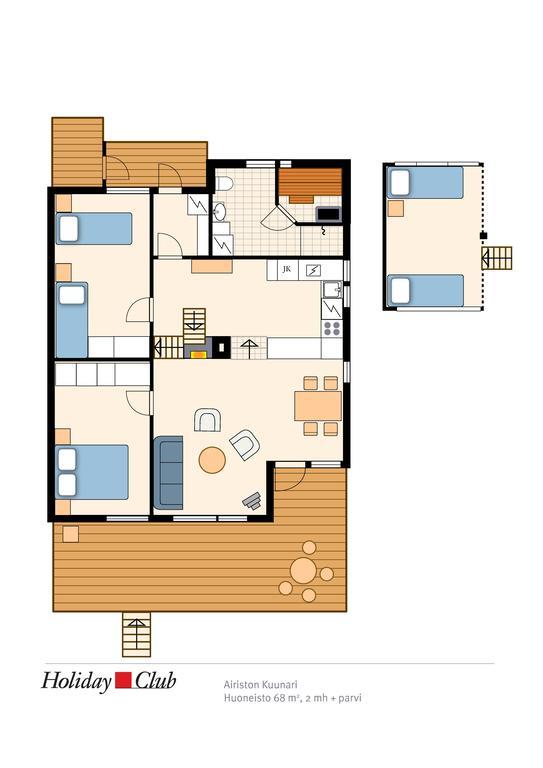 Strandby Holiday Club Airisto Apartments מראה חיצוני תמונה